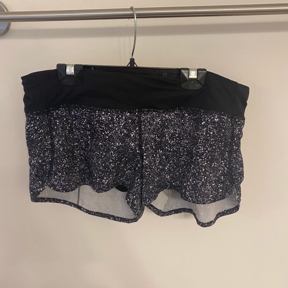 Lululemon run speed up shorts